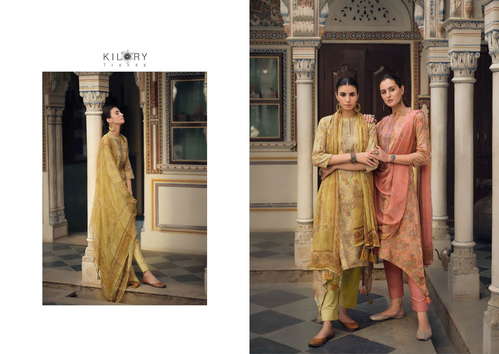 Tesoro By Kilory Trendz 641-648 Cotton Dress Material Catalog